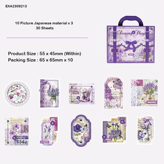 Vintage Washi Paper Stickers – CPJ603