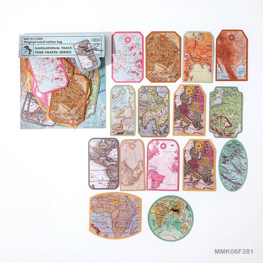 Momo Card Original Travel Stickers – CPJ617