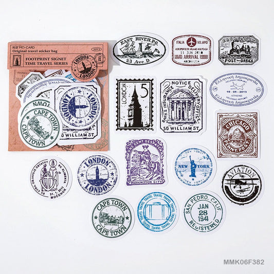 Momo Card Original Travel Stickers – CPJ618