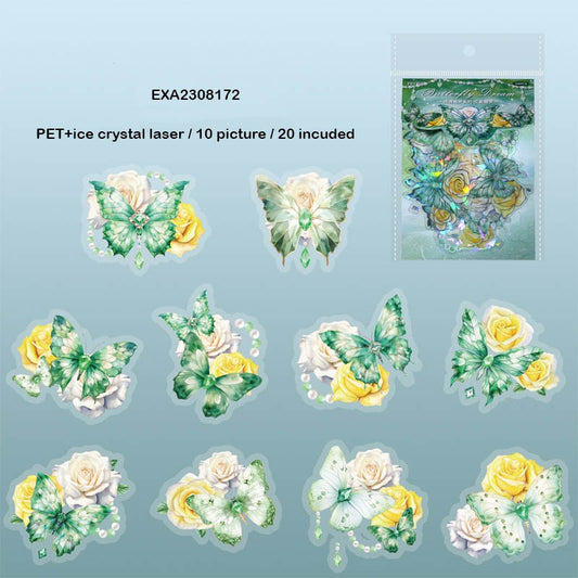 Butterfly Dream Pet Stickers – CPJ638