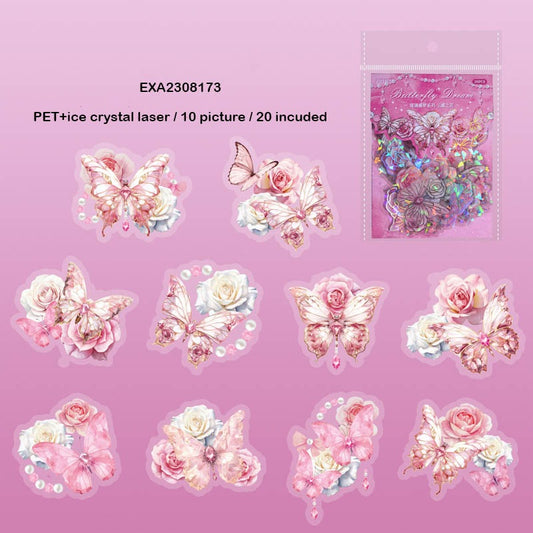 Butterfly Dream Pet Stickers – CPJ639