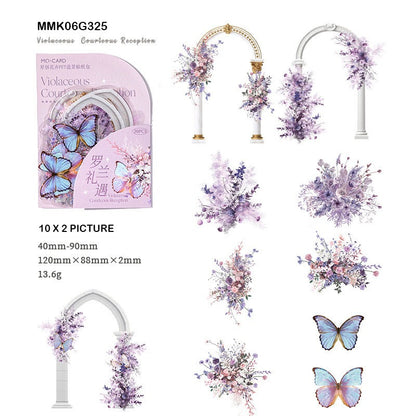 Butterfly Flower Deco Paper  – CPJ671