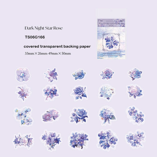Flower Fantasy Atlas Series Sticker – CPJ697