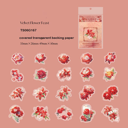 Flower Fantasy Atlas Series Sticker – CPJ698