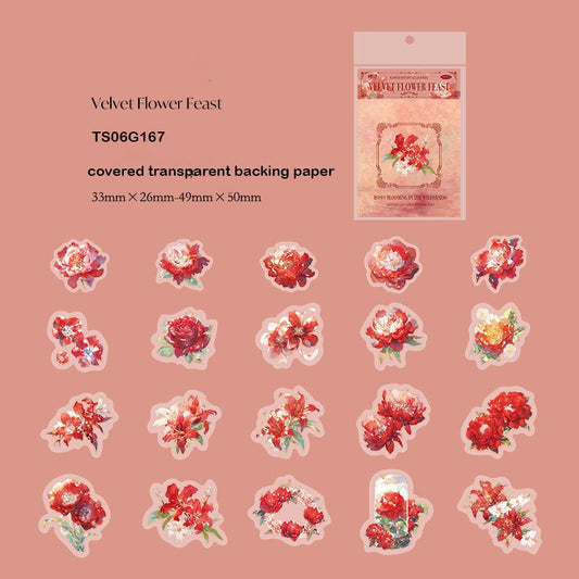 Flower Fantasy Atlas Series Sticker – CPJ698