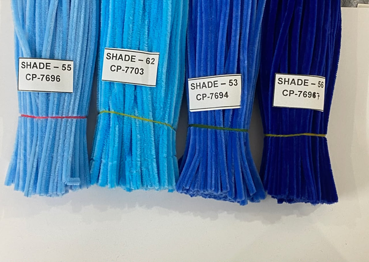 Straw / Pipe Cleaner  -  Light Blue / Shade 53
