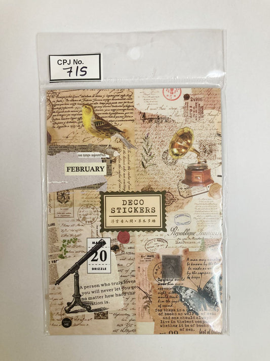 Deco Stickers Cutout  – CPJ715