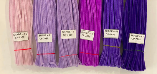 Straw / Pipe Cleaner- Light Purple / Shade-8