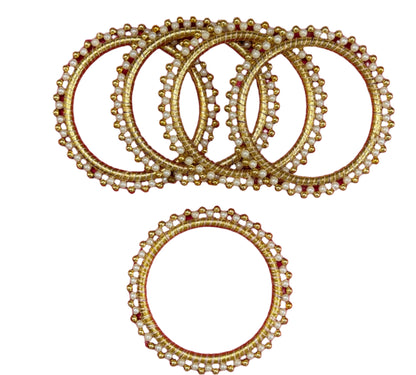 Gota patti Ring 4 inch- 5 pieces