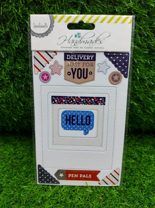 Sticker for Scrapbooking- hello