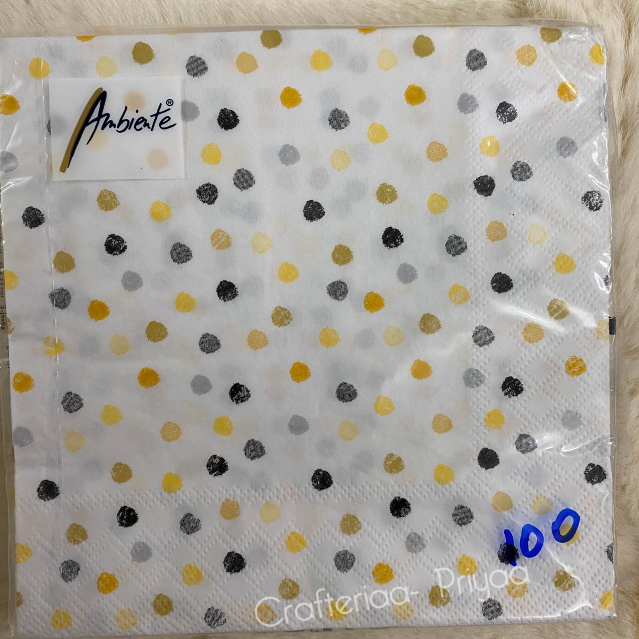 Decoupage Tissue- 5 Sheets – D100
