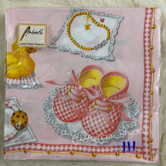 Decoupage Tissue- 5 Sheets – D111