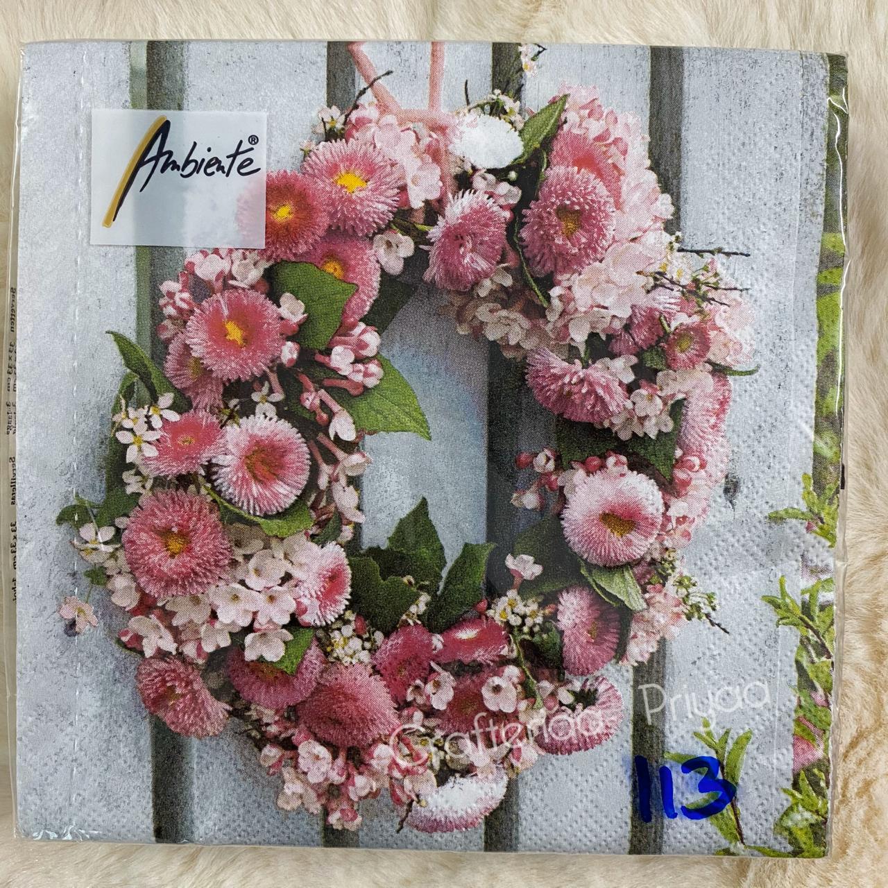 Decoupage Tissue- 5 Sheets – D113