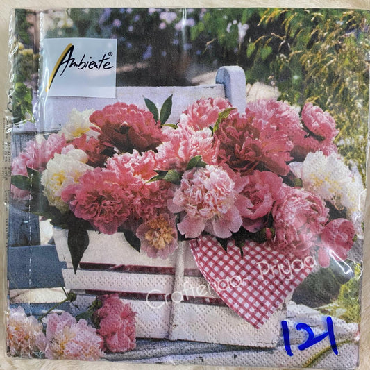 Decoupage Tissue- 5 Sheets – D121