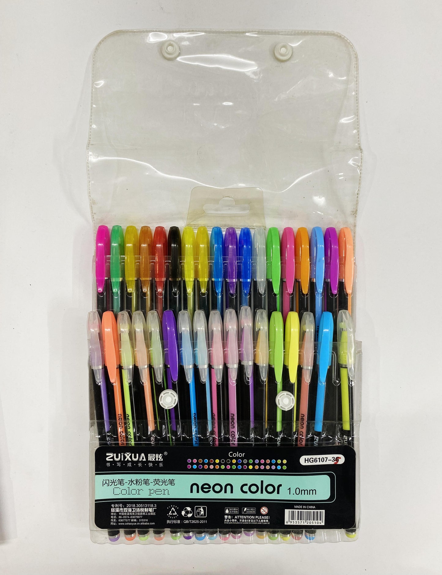 Neon Pens Set- 35 Pieces