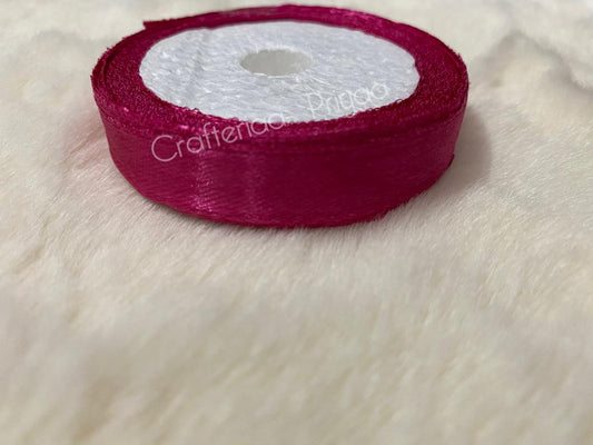 Satin Ribbon – 1 cm – 1 Roll – Pink