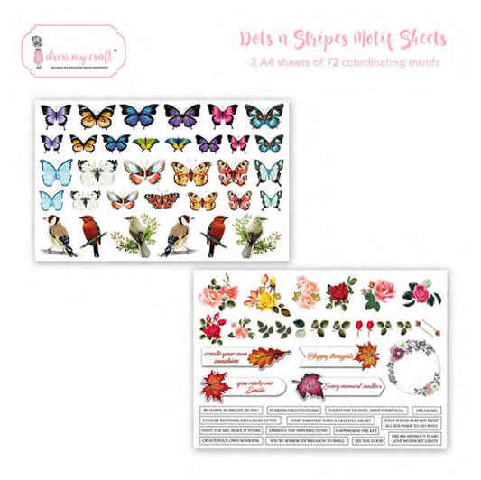 Dots n Stripes Motif Sheet