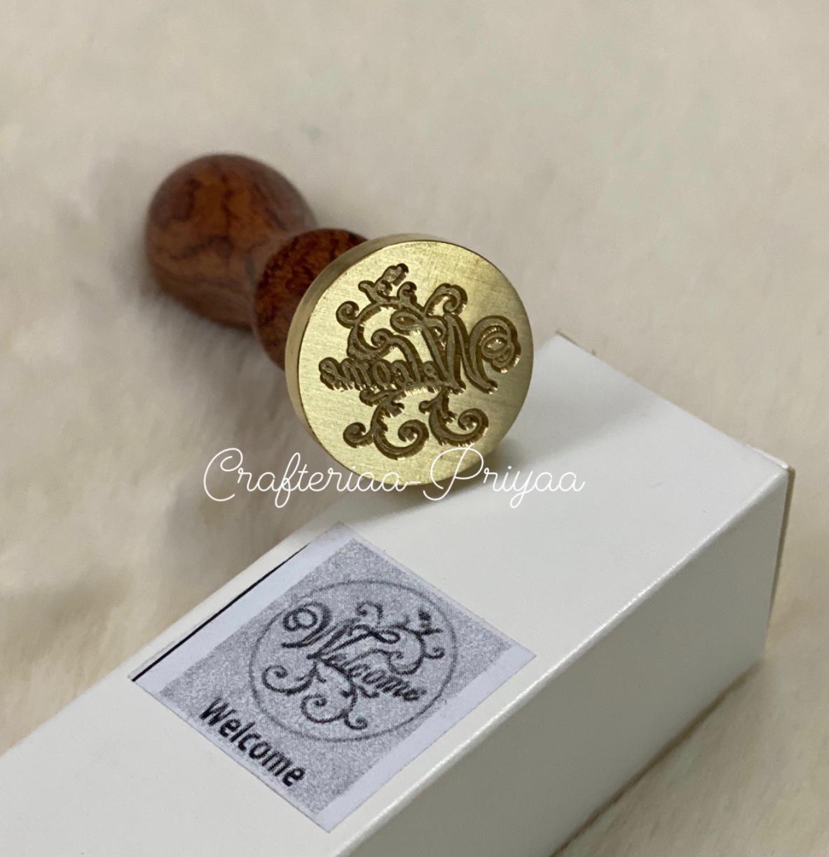 Wax Seal Stamp- WELCOME Design-25