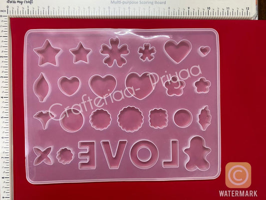 Resin Mould- Design 25 Love