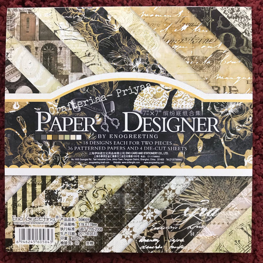 Paper Designer-7×7 Inches- DSM009