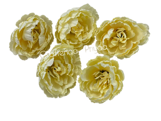 Fabric Flower- 5 Pieces- D37