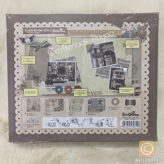 Eno Greeting DIY Book Kit for Scrapbooking