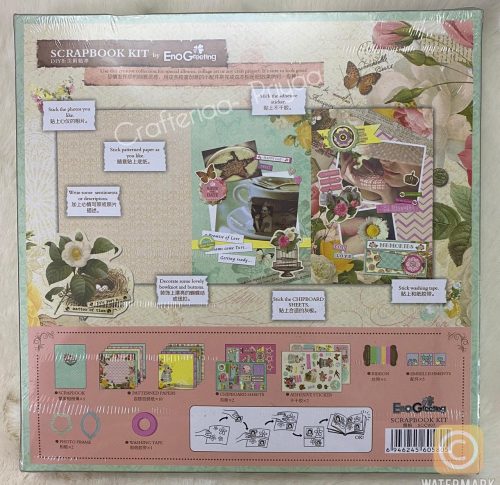 Eno Greeting DIY Book Kit for Scrapbooking
