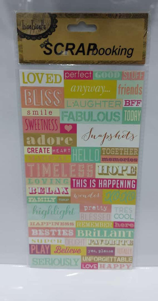 Gold foil Sticker – design -29