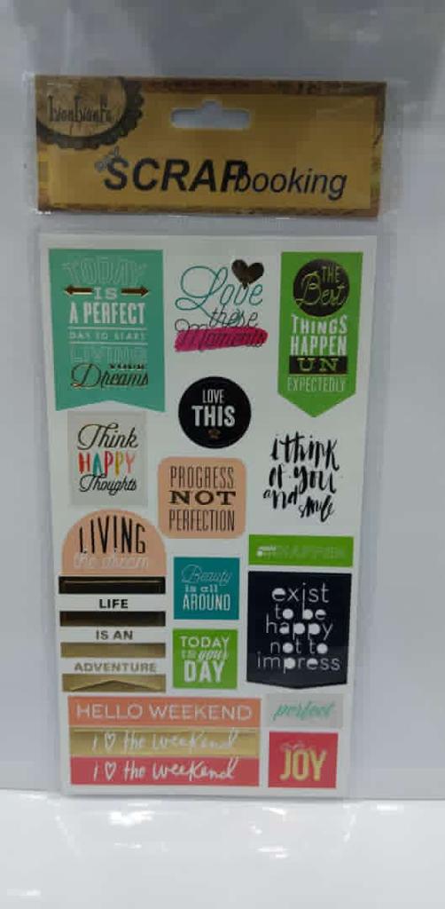 Gold foil Sticker- 28