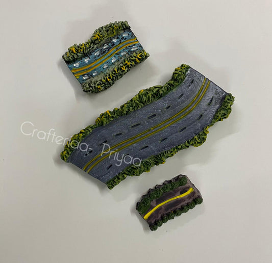 Road Track Miniature- 3 pieces per set33