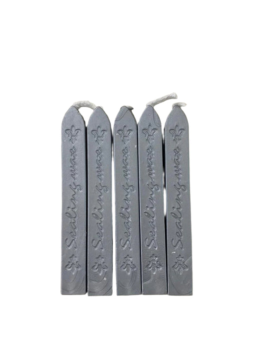 Wax Seal SET – 5 pieces- Silver