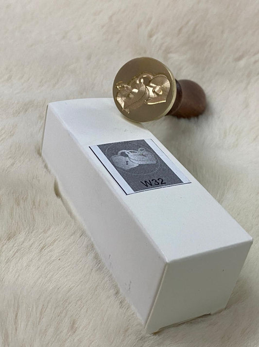 Wax Seal Stamp- D62 Heart Locks