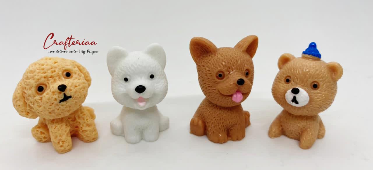 Dog – miniature 4 pieces – design 31
