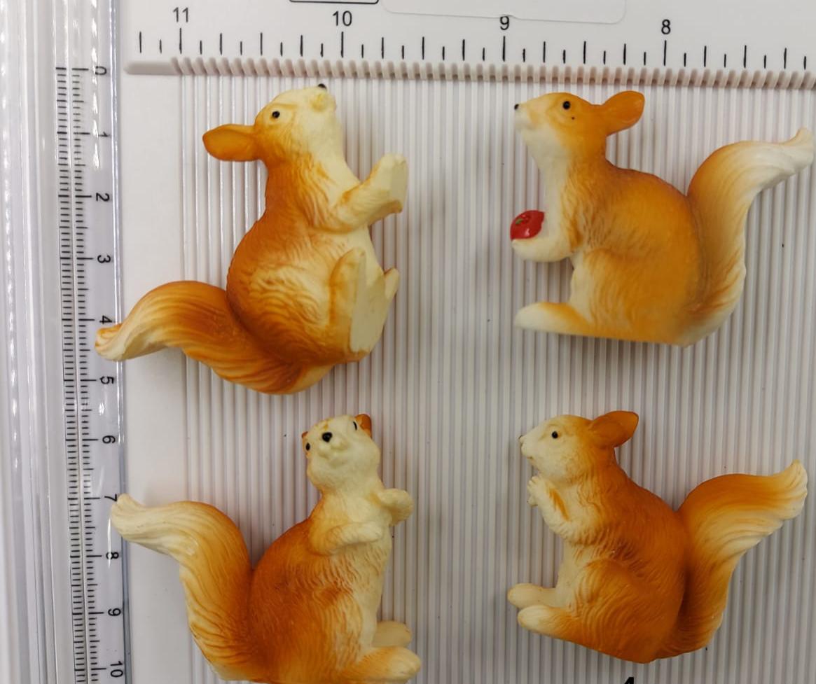 Squirrel – miniature 4 pieces – design 71