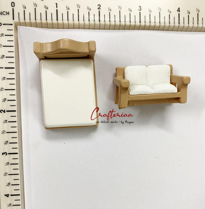 SOFA BED – miniature 2 pieces – design 82