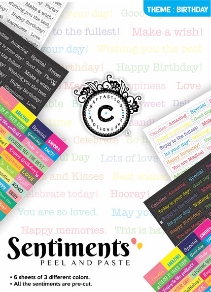 Sentiments : Happy Birthday