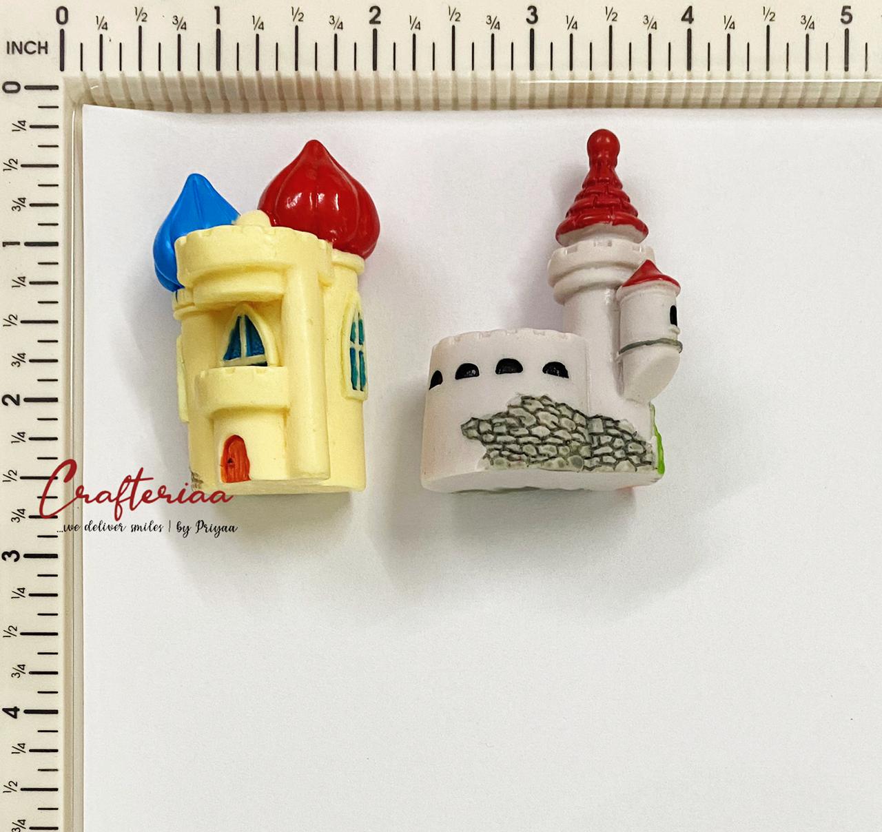 Miniature Castle 2 pieces – design 93