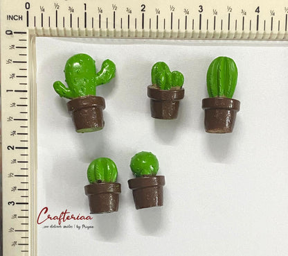 Miniature Cactus 5 pieces – design 94