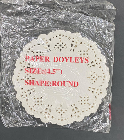 Paper Lace Doilies  -4.5 Inch- 10 pack