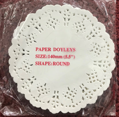 Paper Lace Doilies  -5.5 Inch- 1 pack