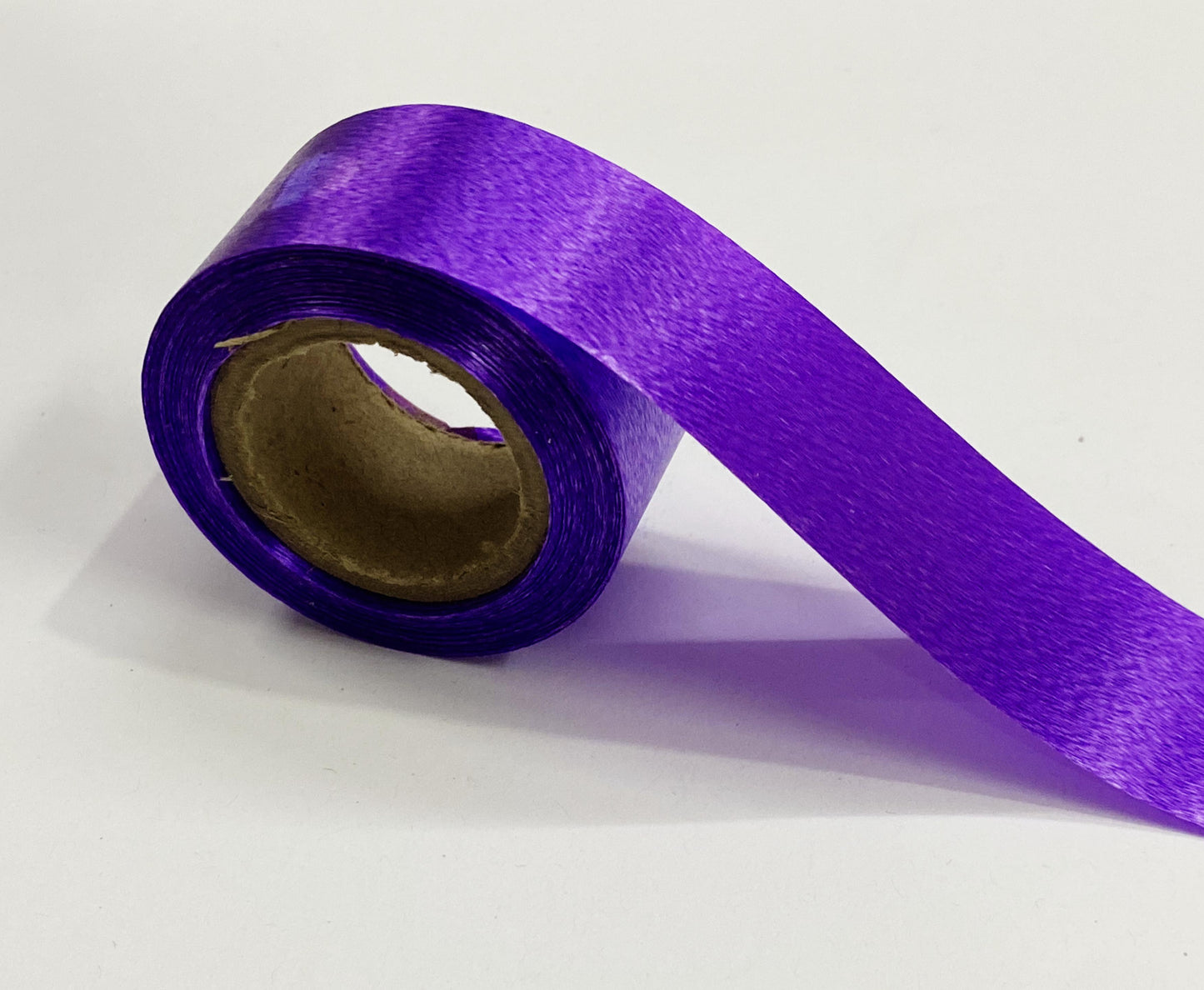 Curling / Plain Ribbon- Purple- 8-9 metres approx