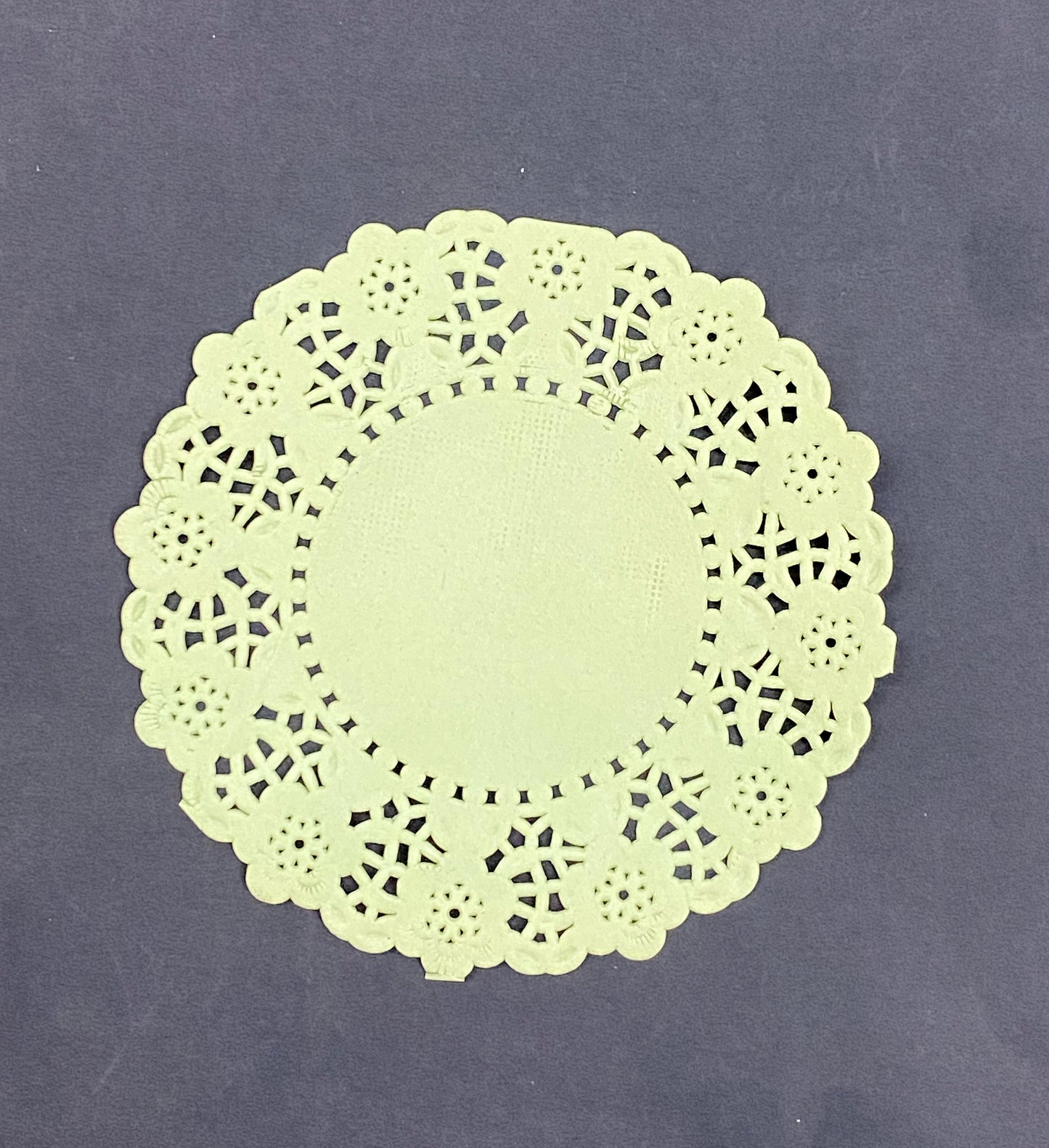 Paper Lace Doilies  -3.5 Inch- 1 pack – Green