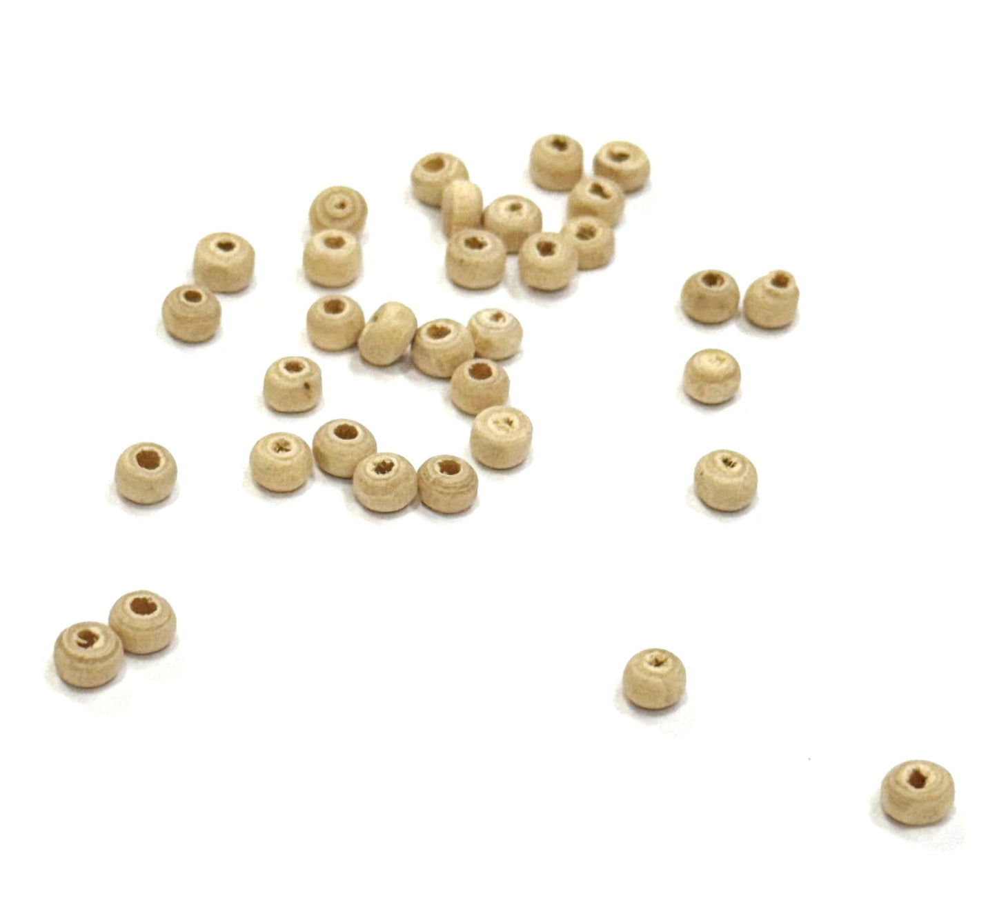 Wooden Beads- 4 mm
