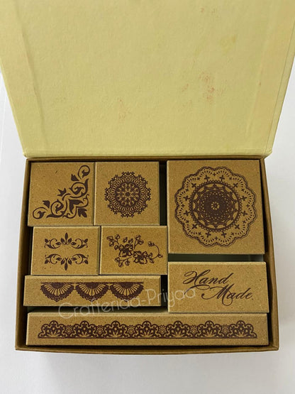 Wooden Stamp Set - CPST-8