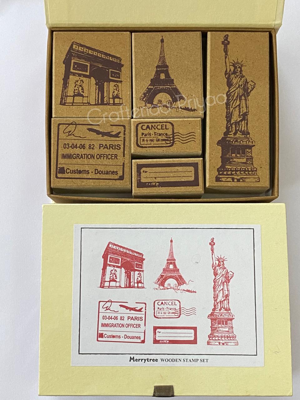 Wooden Stamp Set - CPST-9