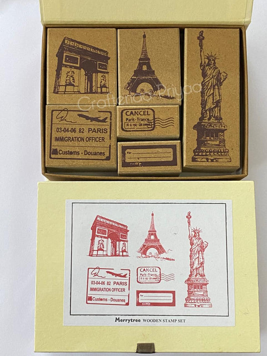Wooden Stamp Set - CPST-9