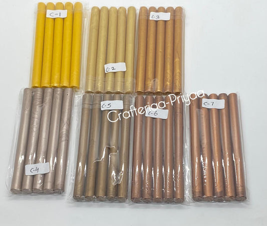 Glue gun Wax Seal Stick- 5 pieces -Shade- 7