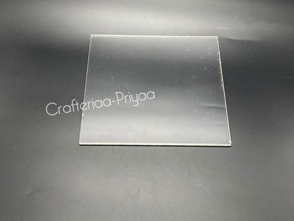 Acrylic Sheet- 6 x 6 inch