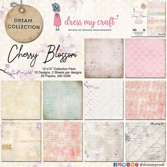 Cherry Blossom – 12 x12 Paper Pack