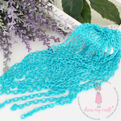 Acrylic Chain #2 – Blue